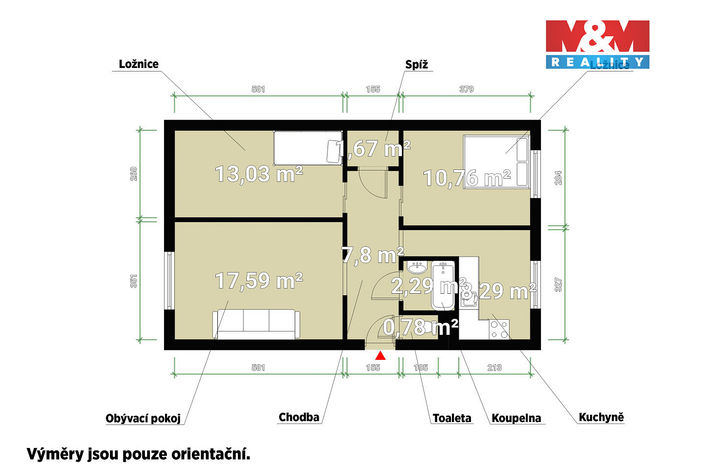 Prodej bytu 3+1 62 m² — photo 5