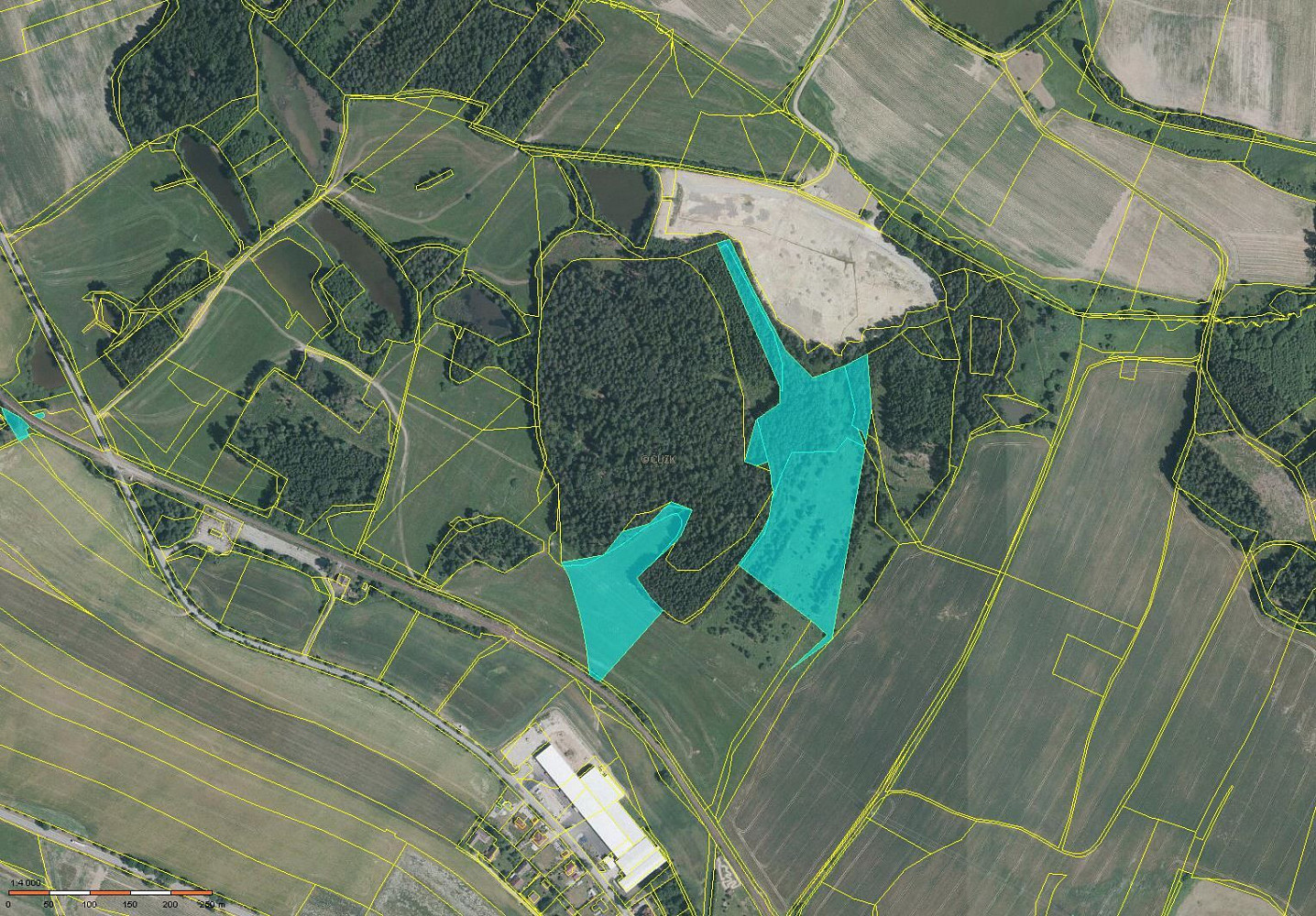 Prodej louky 54 908 m²