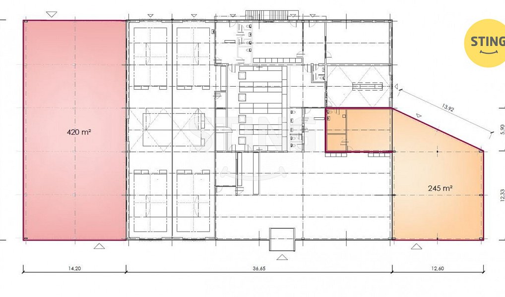 Pronájem obchodních prostor 245 m², Opava – náhled fotky 2