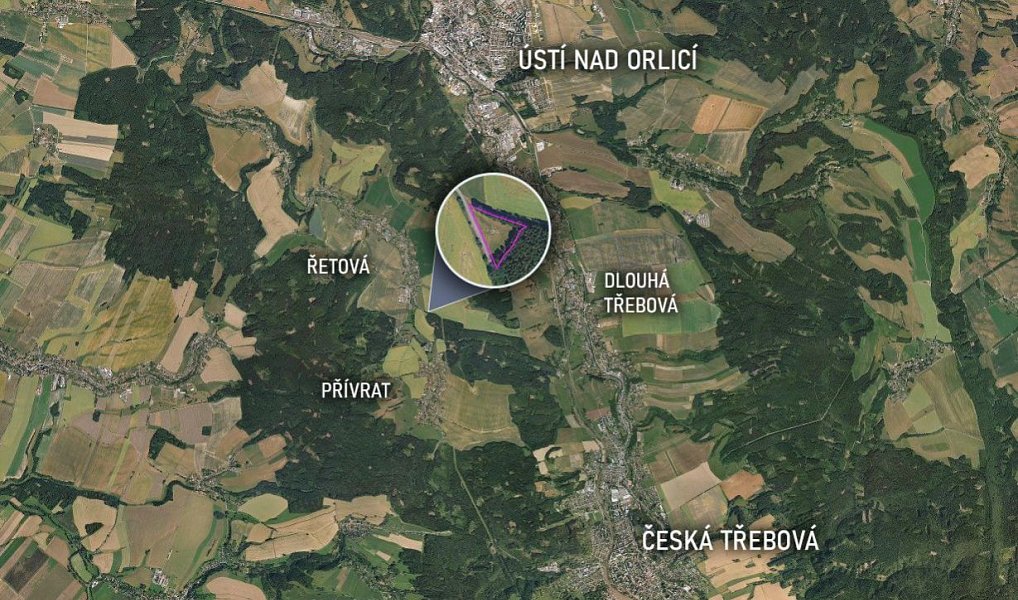 Prodej louky 3 433 m², Přívrat – náhled fotky 6