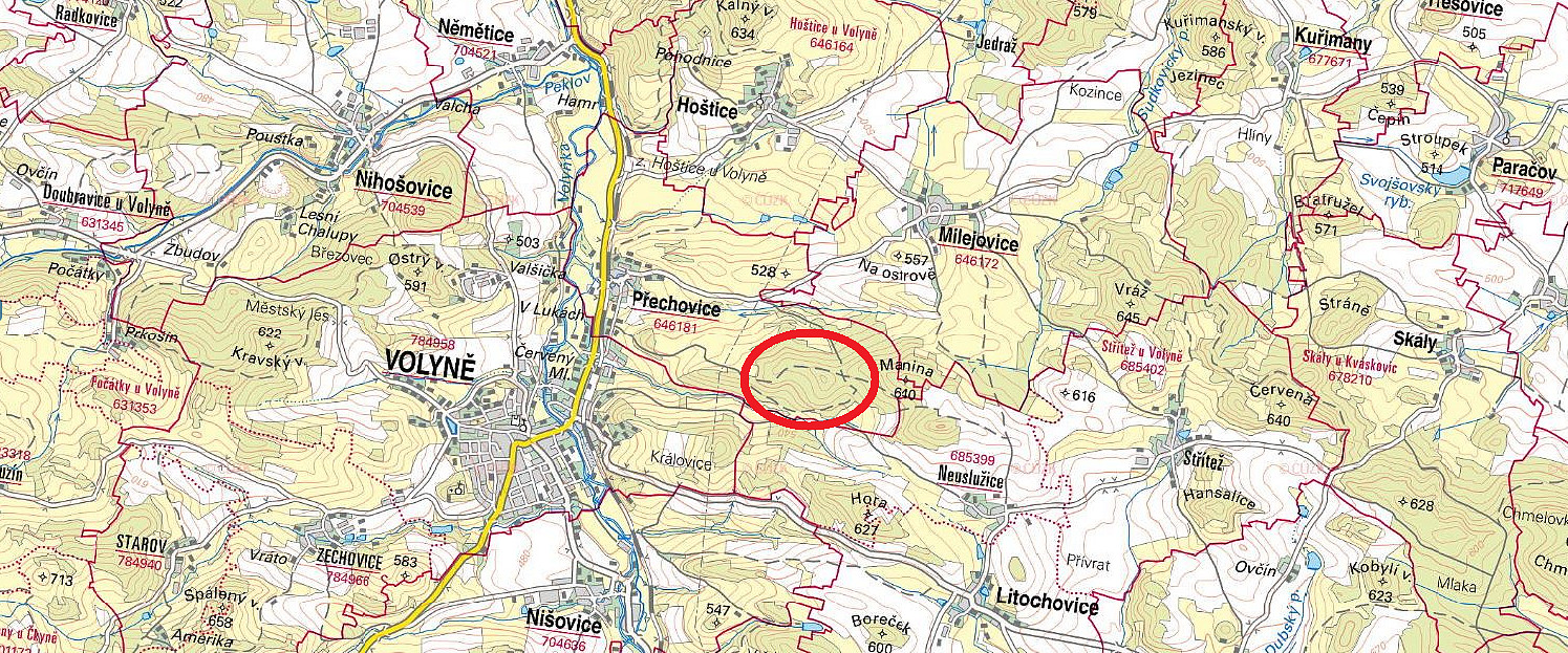 Prodej lesa 26 262 m²