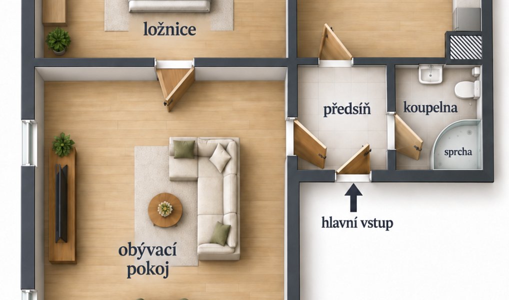 Prodej bytu 2+1 68 m², Golčův Jeníkov – náhled fotky 13