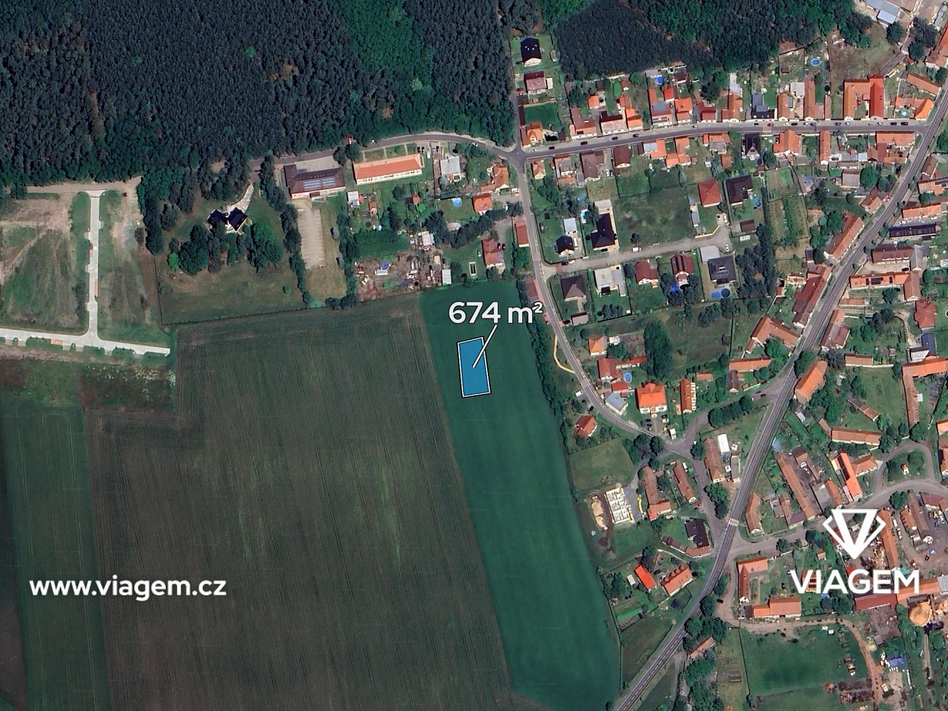 Prodej stavebního pozemku 168 m² – fotografie 2