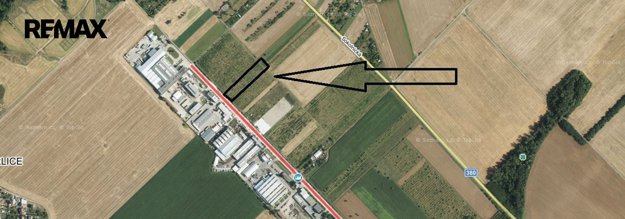 Prodej komerčního pozemku 2 465 m² – fotografie 5