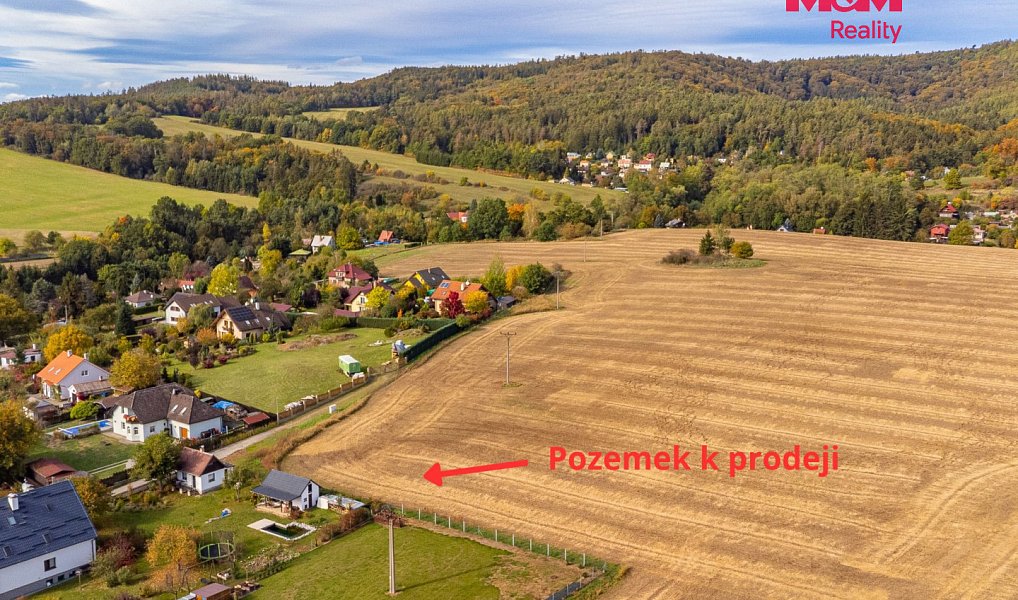 Prodej stavebního pozemku 820 m², Krhanice – náhled fotky 5
