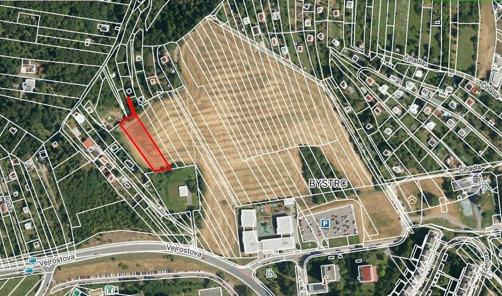 Prodej stavebního pozemku 2 063 m², Brno – náhled fotky 2