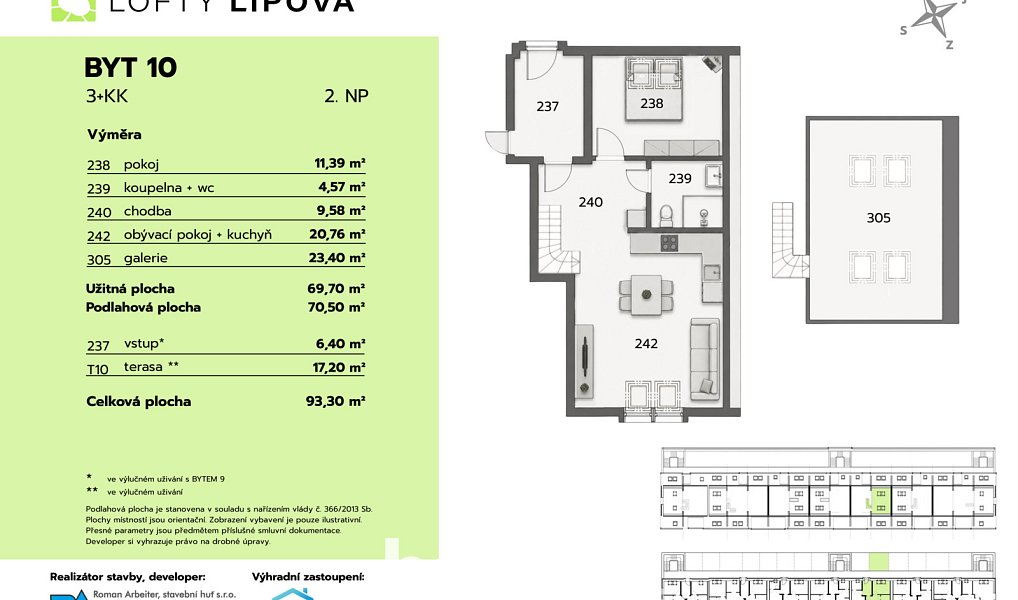 Prodej bytu 3+kk 71 m², Hodonice – náhled fotky 6