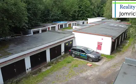 Prodej zděné garáže s elektřinou a masivní mříží v Liberci, ulice Kunratická., Kunratická, Liberec