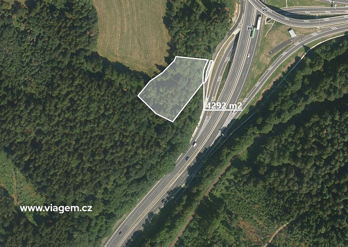 Prodej lesa 715 m²
