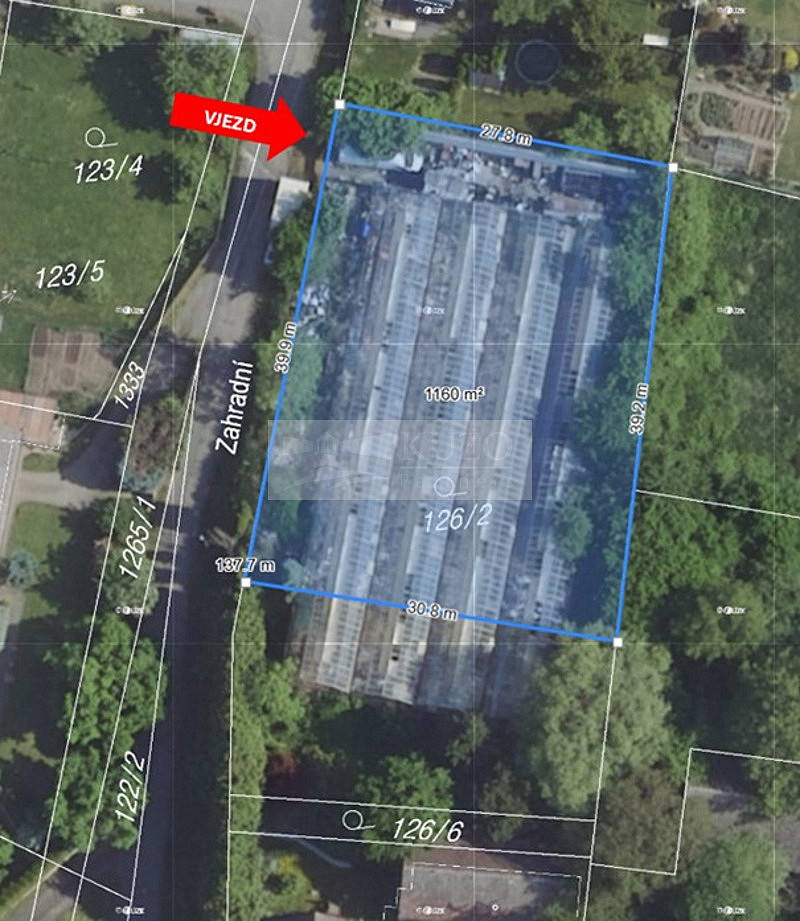 Prodej stavebního pozemku 1 160 m² – fotografie 4