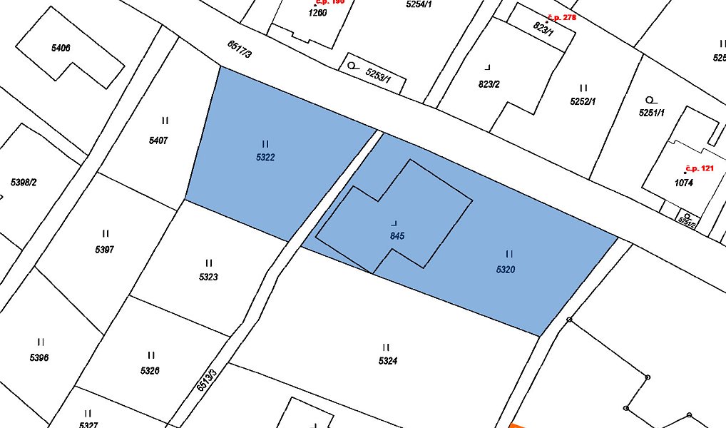 Prodej stavebního pozemku 2 325 m², Jiříkov – náhled fotky 2