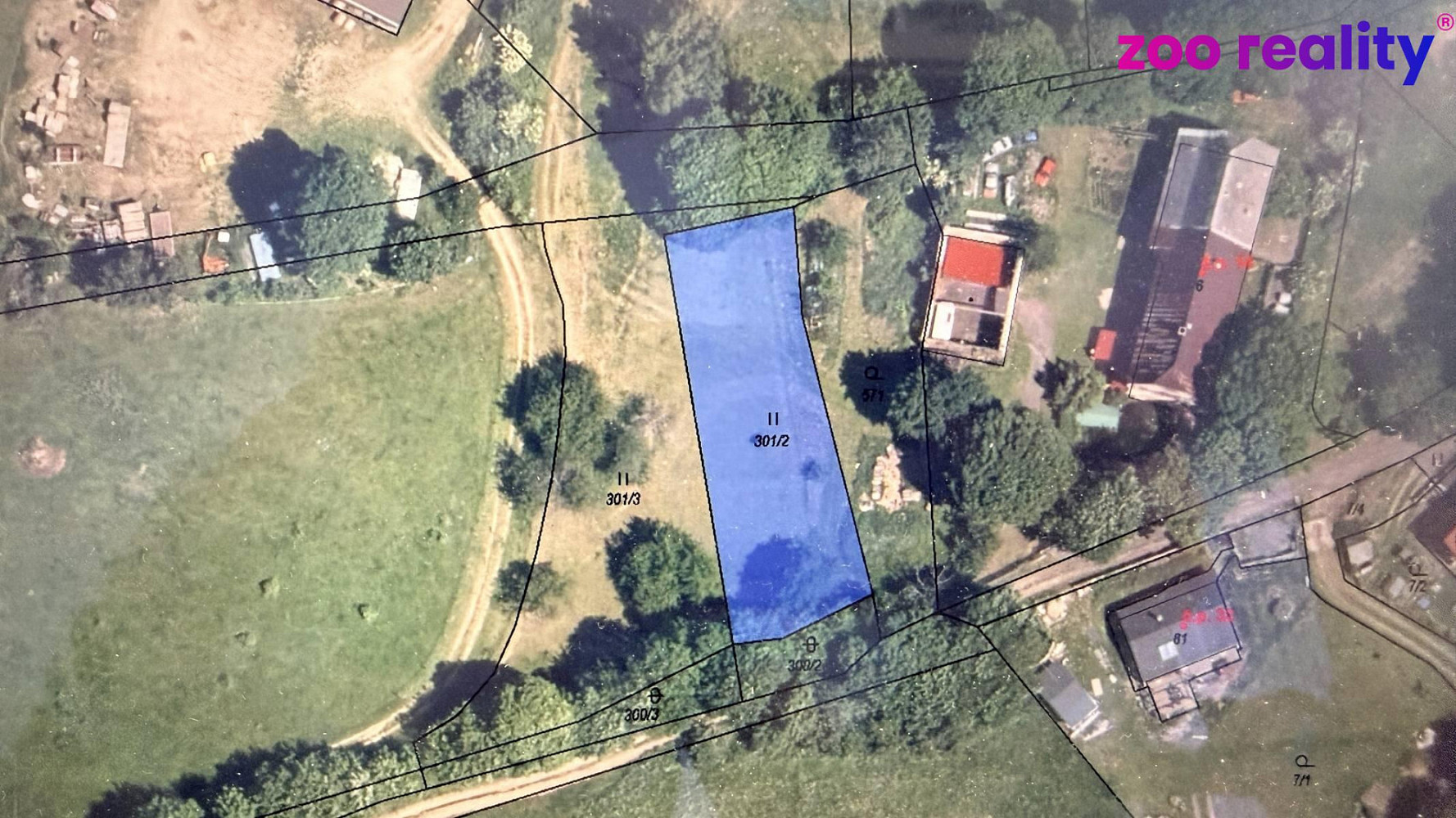 Prodej stavebního pozemku 1 005 m²