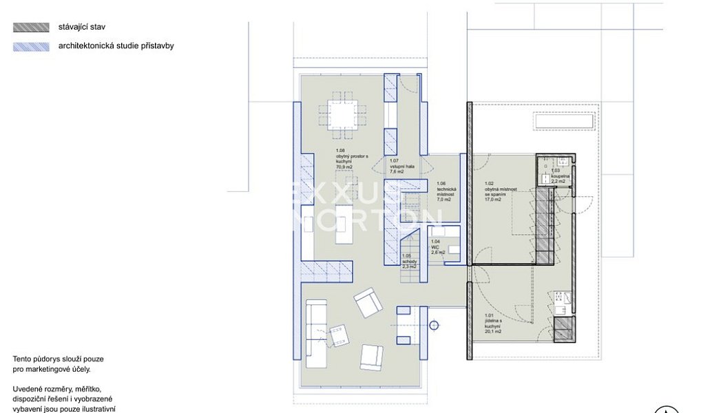 Prodej domu 40 m² s pozemkem 1 426 m², Mukařov – náhled fotky 8