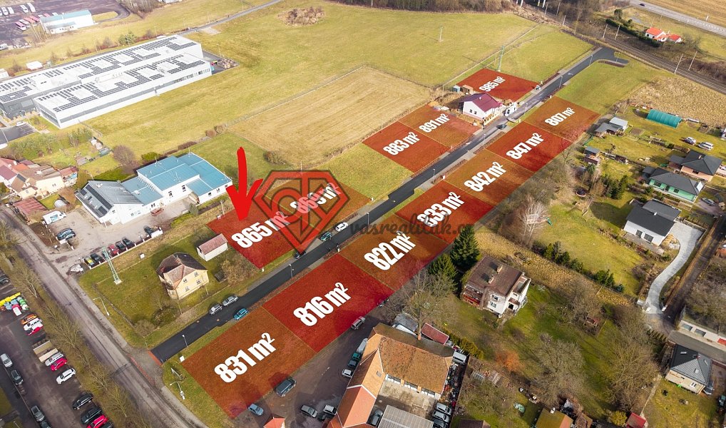 Prodej stavebního pozemku 865 m², Ústí nad Orlicí – náhled fotky 2
