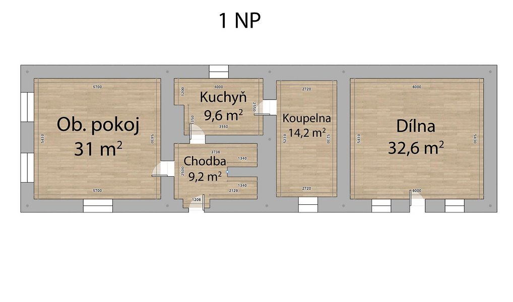 Prodej domu 208 m² s pozemkem 771 m², Kožlany – náhled fotky 10