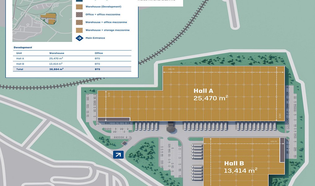 Pronájem výrobních prostor 13 414 m², Světec – náhled fotky 11