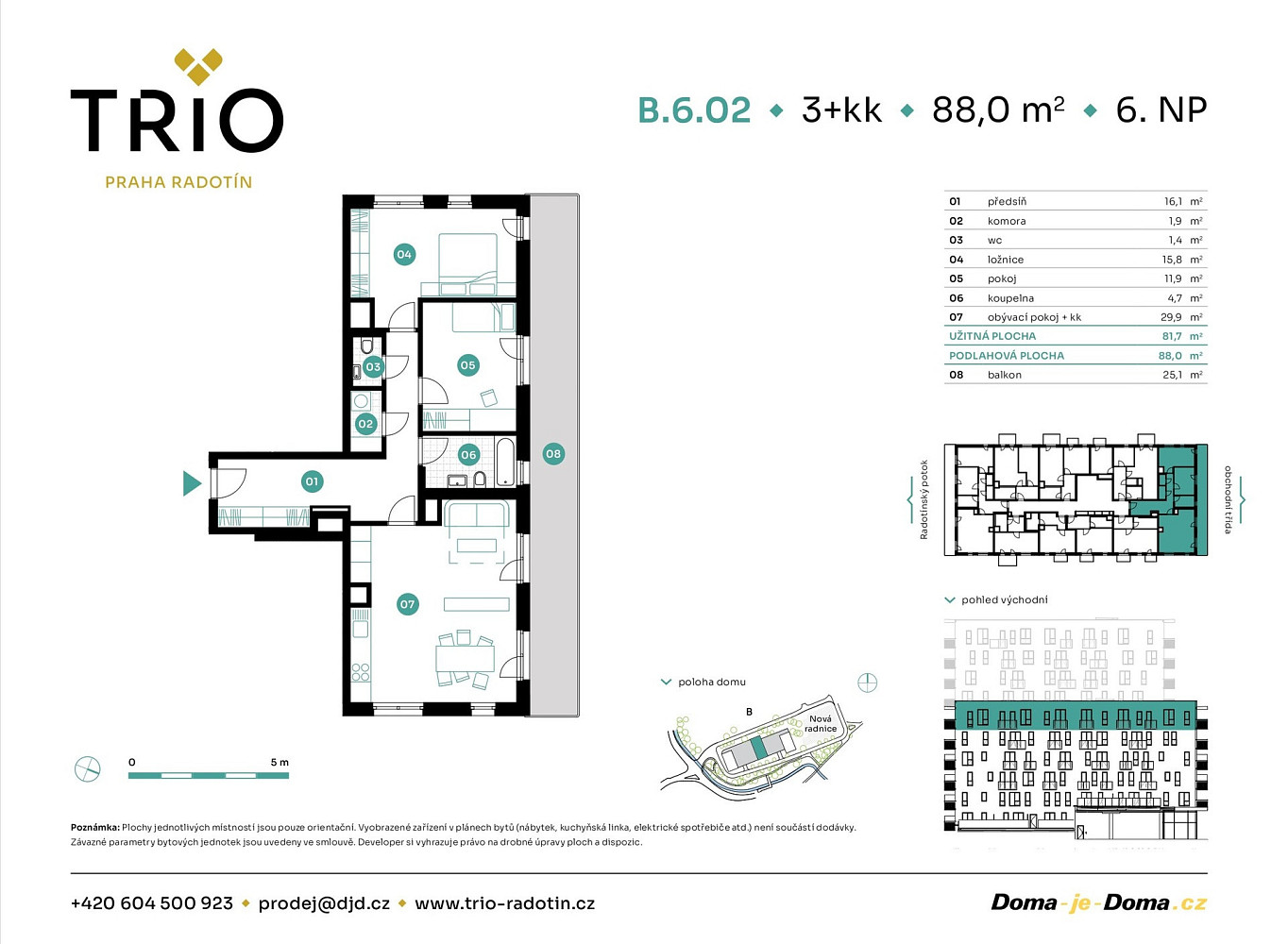 Prodej bytu 3+kk 88 m² – fotografie 2