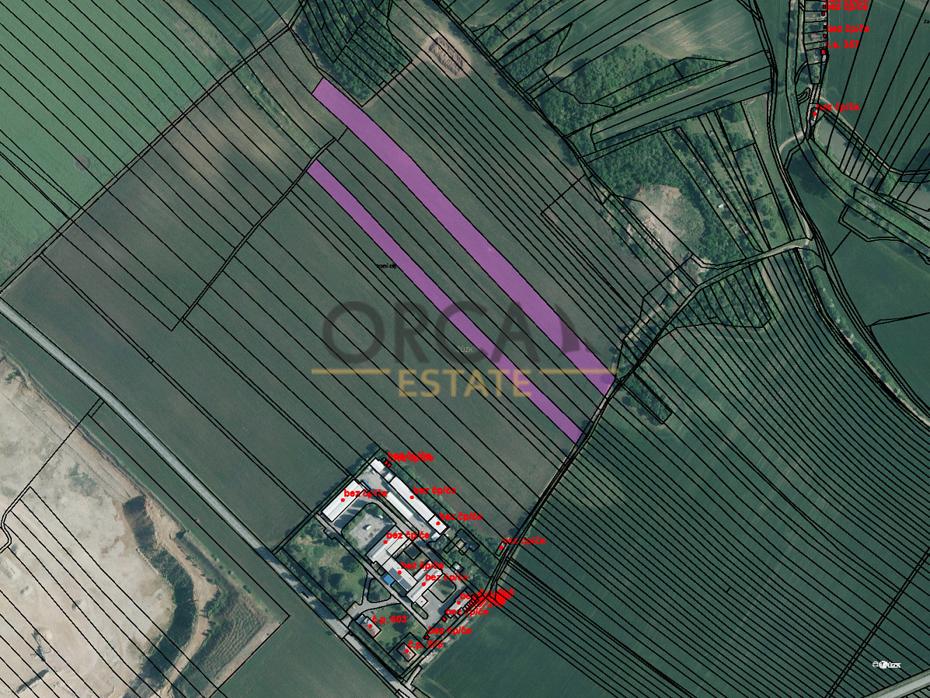 Prodej pole 18 217 m²
