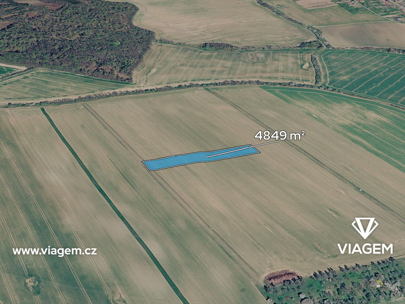 Prodej pole 484 m²