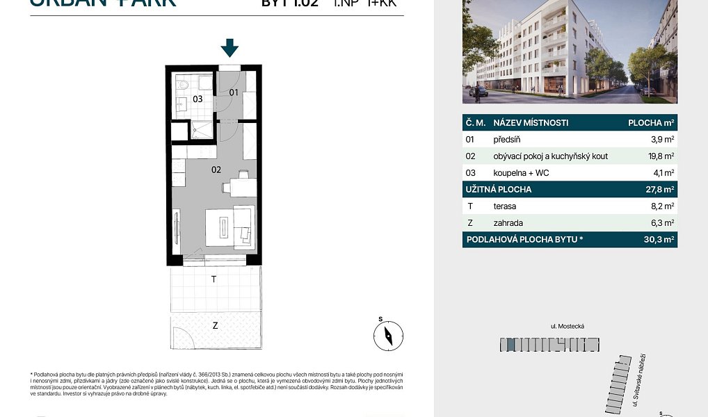 Prodej bytu 1+kk 30 m², Brno – náhled fotky 3