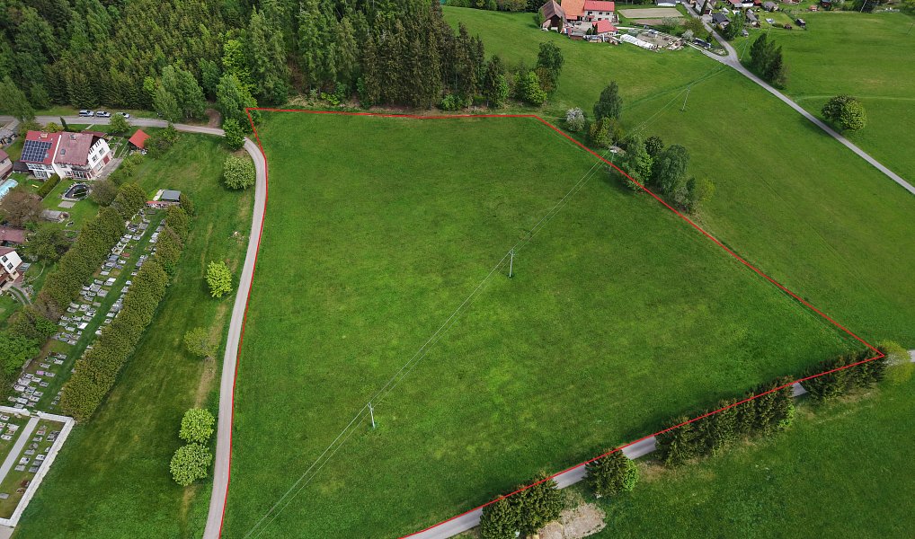 Prodej stavebního pozemku 15 555 m², Machov – náhled fotky 3