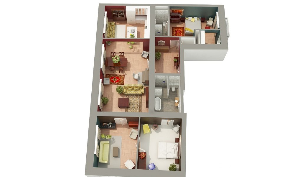 Pronájem bytu 4+kk 190 m², Praha – náhled fotky 16