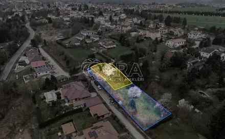 Prodej stavebního pozemku 1 100 m², Vilová, Chrást, okres Plzeň-město