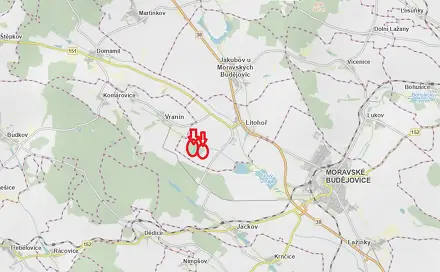 Prodej lesa 1 843 m², Litohoř - Kamenný Újezd