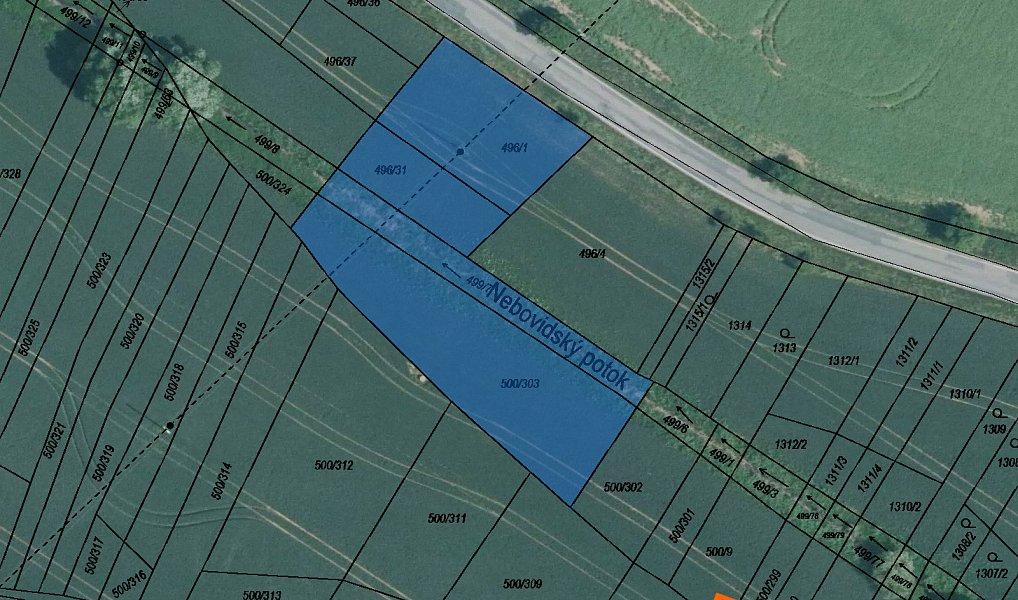 Prodej pole 19 495 m², Nebovidy – náhled fotky 5
