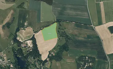 Prodej pole 32 272 m², Břasy - Vranovice, okres Rokycany