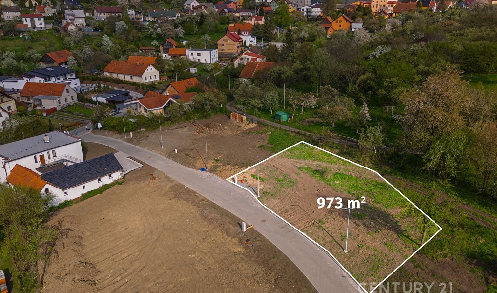 Prodej stavebního pozemku 973 m², Starý Jičín – náhled fotky 4