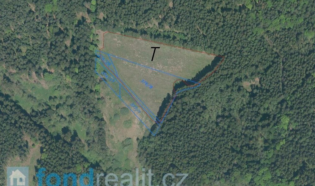 Prodej pozemku 4 992 m², Studená – náhled fotky 4