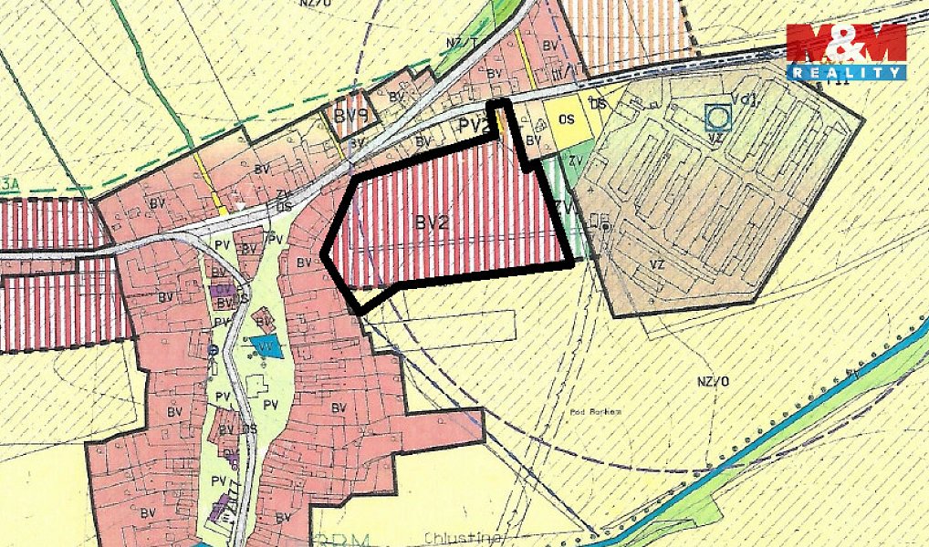 Prodej stavebního pozemku 25 961 m², Chlustina – náhled fotky 5