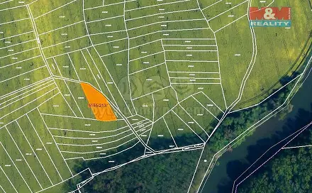 Prodej pole 1 661 m², Vracov, okres Hodonín