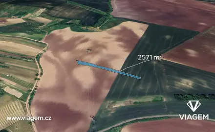 Prodej pole 482 m², Čejkovice, okres Hodonín