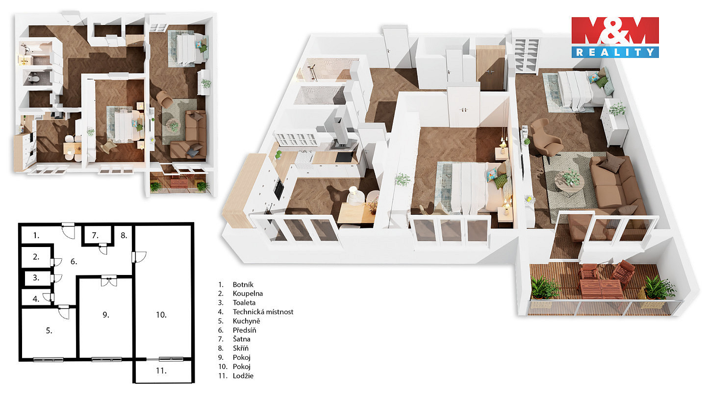 Prodej bytu 2+1 64 m² — photo 4