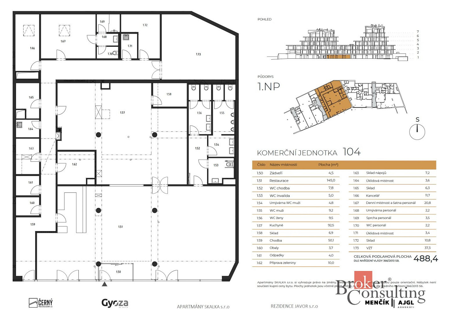 Prodej restaurace 488 m² — photo 3