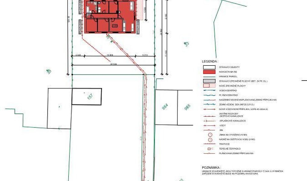 Prodej stavebního pozemku 763 m², Rybníček – náhled fotky 9