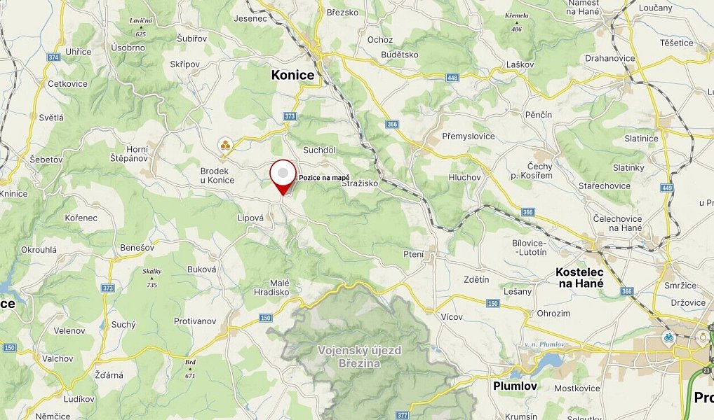 Prodej pozemku 9 673 m², Lipová – náhled fotky 4