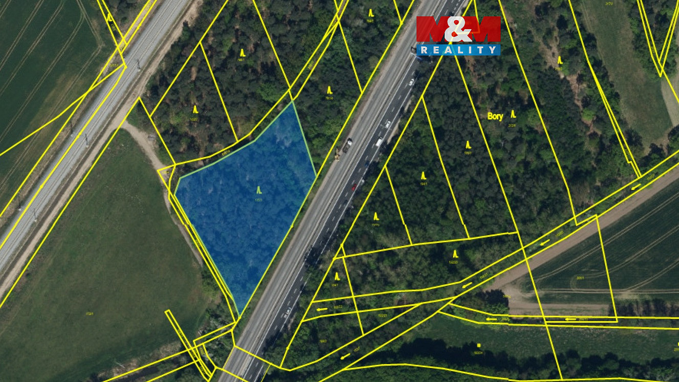 Prodej lesa 3 361 m²