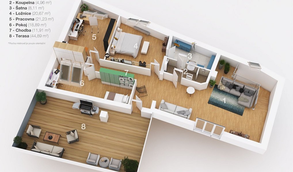 Prodej domu 319 m² s pozemkem 300 m², Sluhy – náhled fotky 32