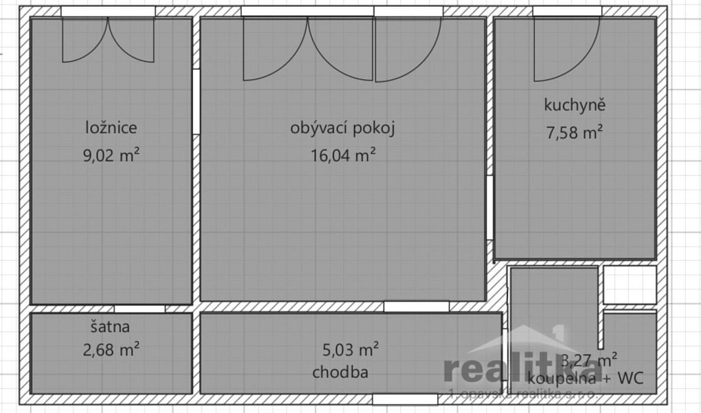 Prodej bytu 2+1 44 m², Opava – náhled fotky 12