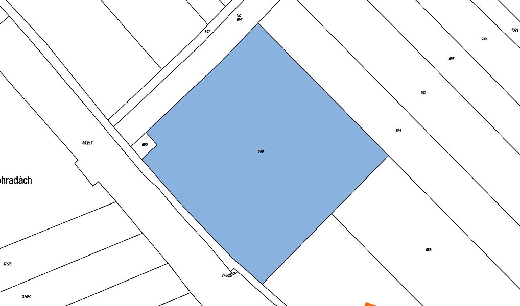 Prodej pole 1 837 m², Křenek – náhled fotky 2