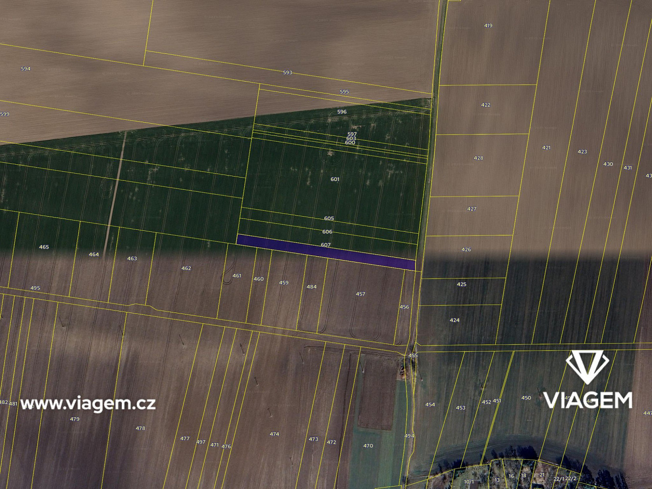 Prodej pole 652 m² – fotografie 4