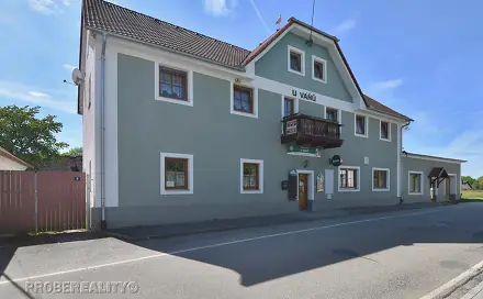 Prodej ubytovacího objektu 780 m², Zvíkovské Podhradí, okres Písek
