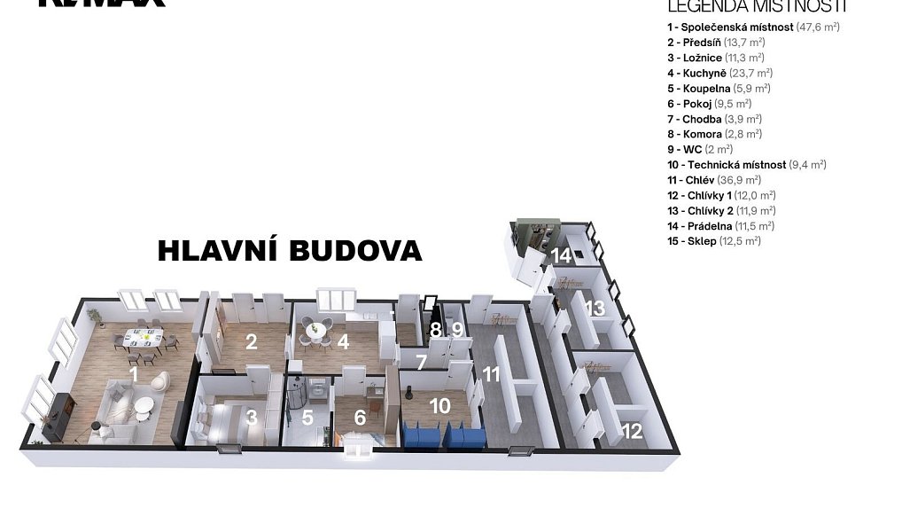 Prodej domu 130 m² s pozemkem 2 258 m², Hošťalovice – náhled fotky 4