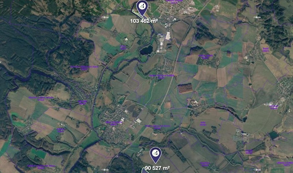 Prodej pole 193 989 m², Bakov nad Jizerou – náhled fotky 3