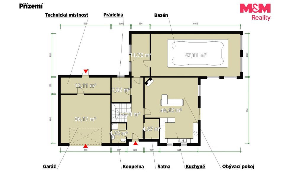 Prodej domu 216 m² s pozemkem 2 272 m², Bohutín – náhled fotky 14