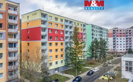 Pronájem bytu 1+1 36 m², Kosmonautů, Děčín - Děčín XXVII-Březiny
