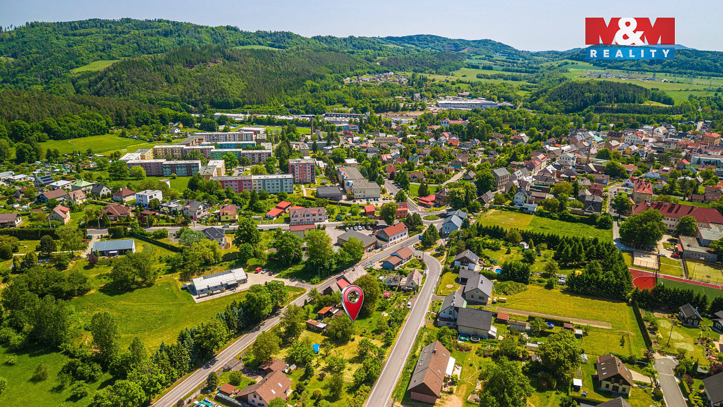 Prodej stavebního pozemku 1 536 m² – pohled 6